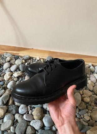 Черевики martens jadon fur черевики лак з хутром mono black