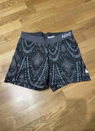 Жіночі компресійні термошорти nike pro труси лосини легінси найк бігові спортивні для спорту бігу залу фітнесу puma shorts велосипедки adidas