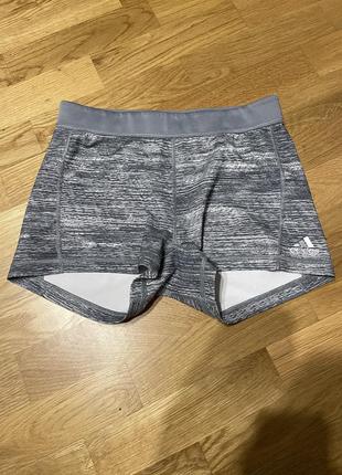Жіночі компресійні термошорти adidas адідас труси лосини легінси бігові спортивні для спорту бігу залу фітнесу puma shorts велосипедки nike