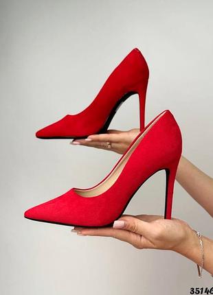Туфли красные5 фото