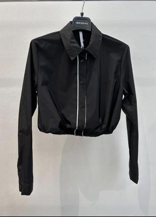 Блузка, рубашка укороченная итальялия размер s