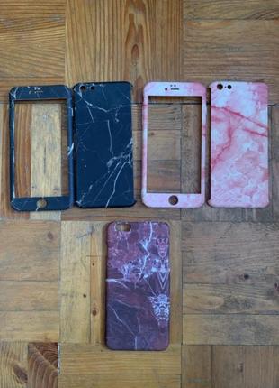 Чехол на iphone 7/8 plus мраморный