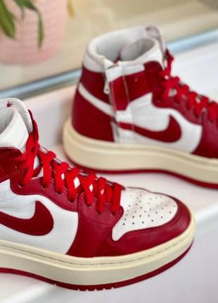 Кроссовки кожаные air jordan