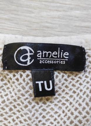 Кафтан туника накидка сетка amelie accessories 3