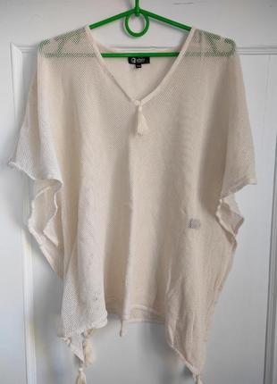 Кафтан туника накидка сетка amelie accessories