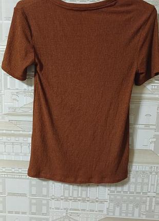 Футболка темна помаранчева
