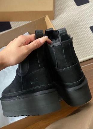 Угги челси ugg теплые на овчине7 фото
