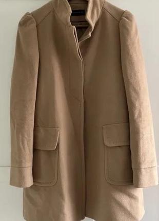 Пальто zara осінь весна кашемір розмір xs s