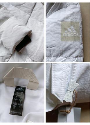 Куртка пуховик жіноча adidas big baffle. нова з етикетками оригінал7 фото
