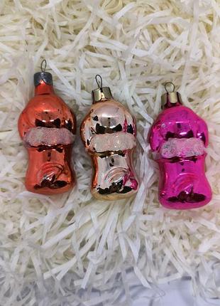 Игрушка на елку сср собачка набор украшение на елку сср