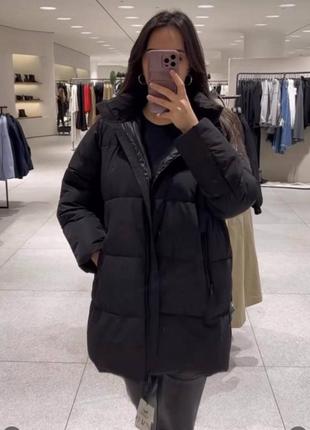 Пуховик zara