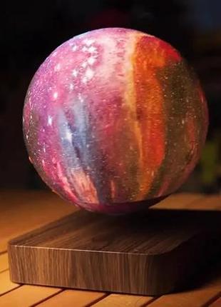 Настольный магнитный 3d светильник-ночник 14 см с сенсорным управлением magnetic moon...