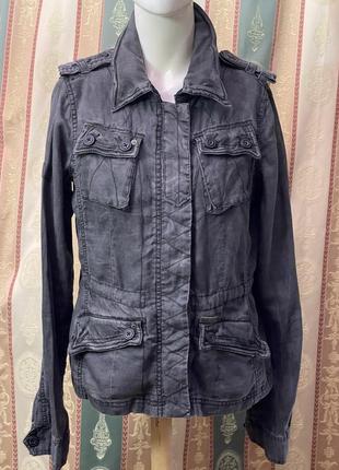 Креативная легкая льняная куртка немецкой торговой марки khujo