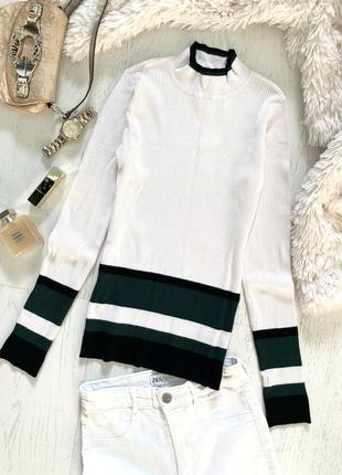 Білий гольф в рубчик miss selfridge
