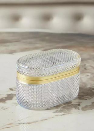 Стеклянный ящик для украшений, 13,5 см