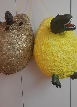 Піньята яйце з динозавром