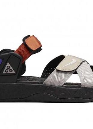 Чоловічі сандалі nike Brown acg air deschutz+
