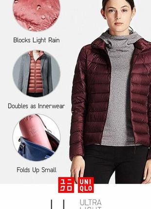 Пуховик куртка uniqlo women ultra light down