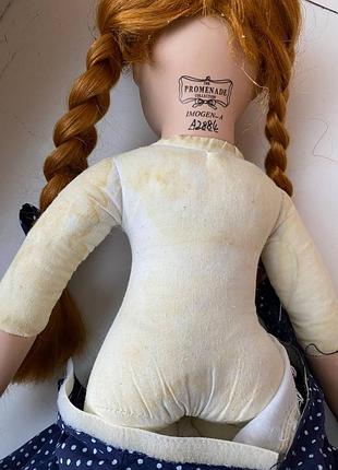 Фарфоровая винтажная кукла the promenade collection imogen-a
