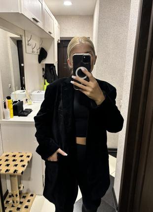 Велюровый пиджак h.e. by mango