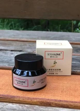 Травяной крем от акне и прыщей