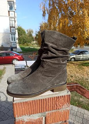 Утеплені  напів чоботи gabor