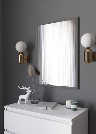 Зеркало навесное vays, настенное зеркало над комодом, туалетным столиком d-4