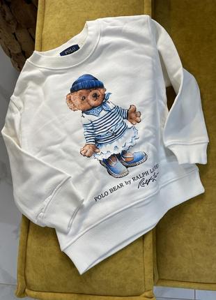 Polo ralph lauren детский свитшот