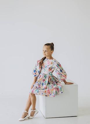 Очень красивое платье 6-8 лет