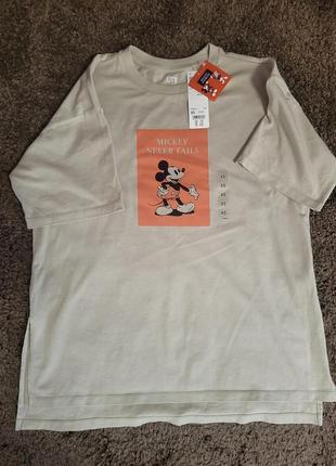 Футболки оверсайз uniqlo