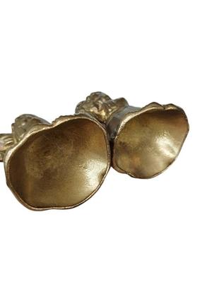 Подсвечник ангел бронза