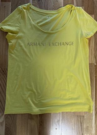 Armani exchange женская футболка