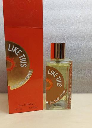 Etat libre dorange tilda swinton like this 5  мл пробник распив аромата