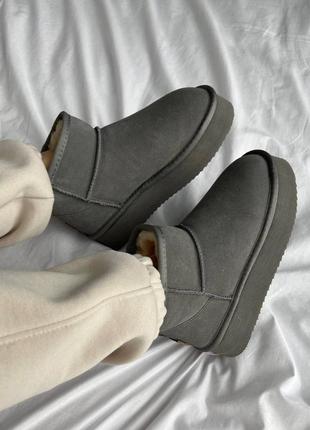 Ugg ultra mini platform grey