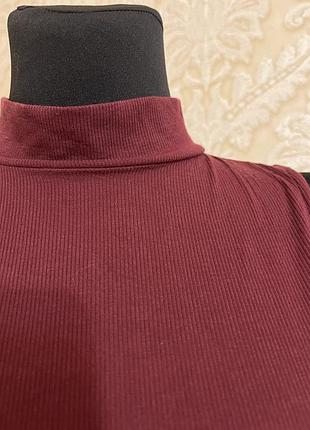 Водолазка в рубчик3 фото