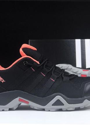Adidas terrex черные кроссовки ботинки сапоги мужские адидас терекс осенние зимние теплые низкие термо водонепроницаемые качество
