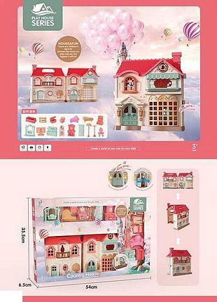 Домик игрушечный kb 99-53  мебель в коробке