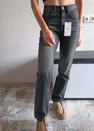 Джинсы zara straight 34р. (новые)