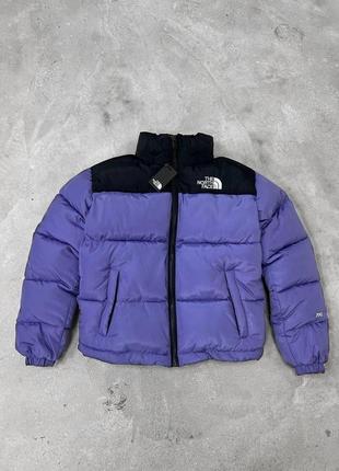 Пуховик свет фиолетовый The North Face 700