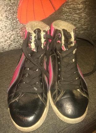 Шкіряні кросівки puma