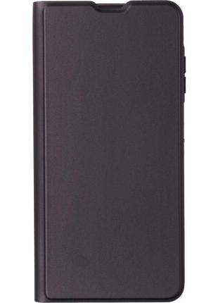 Чехол fiji shell для realme c65 книжка с магнитом и защитой камеры black