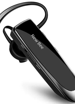 Беспроводная bluetooth гарнитура new bee lc-b41 black