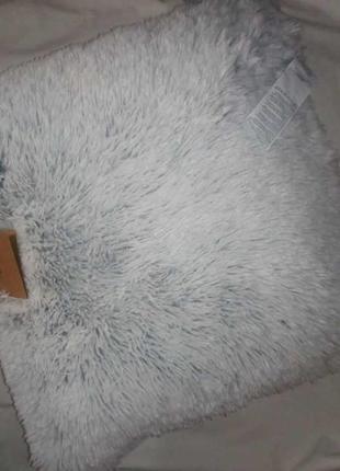 Декоративная подушка jysk 50*50 cm новая. наволочка с подушкой, с этикетками. красивая, пушист