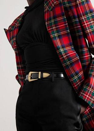 Ремень черный 8
