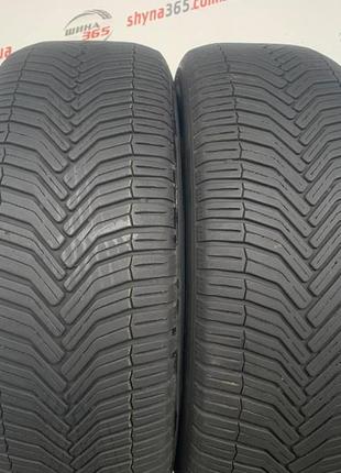 Шины б/у всесезонна 225/55 r17 michelin cross climate 4mm