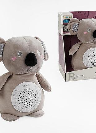 Нічник "коала", білий шум, проєктор зоряного неба, колискові, звуки природи, таймер, в коробці