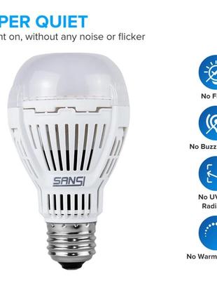 Светодиодная лампа sansi e27 13 w 1600 lm7 фото
