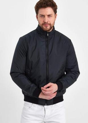Бомбер trend collection 7800 темно-синій m (52485)