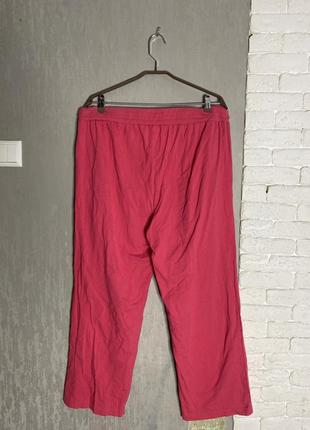 Трикотажные хлопковые брюки большого размера батал harmony, xxxl2 фото