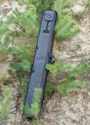 Жёсткий чехол для удилищ 150 см, чехол рыболовный на 6 удилищ fisher к-077, чехол для рыболовных удилищ